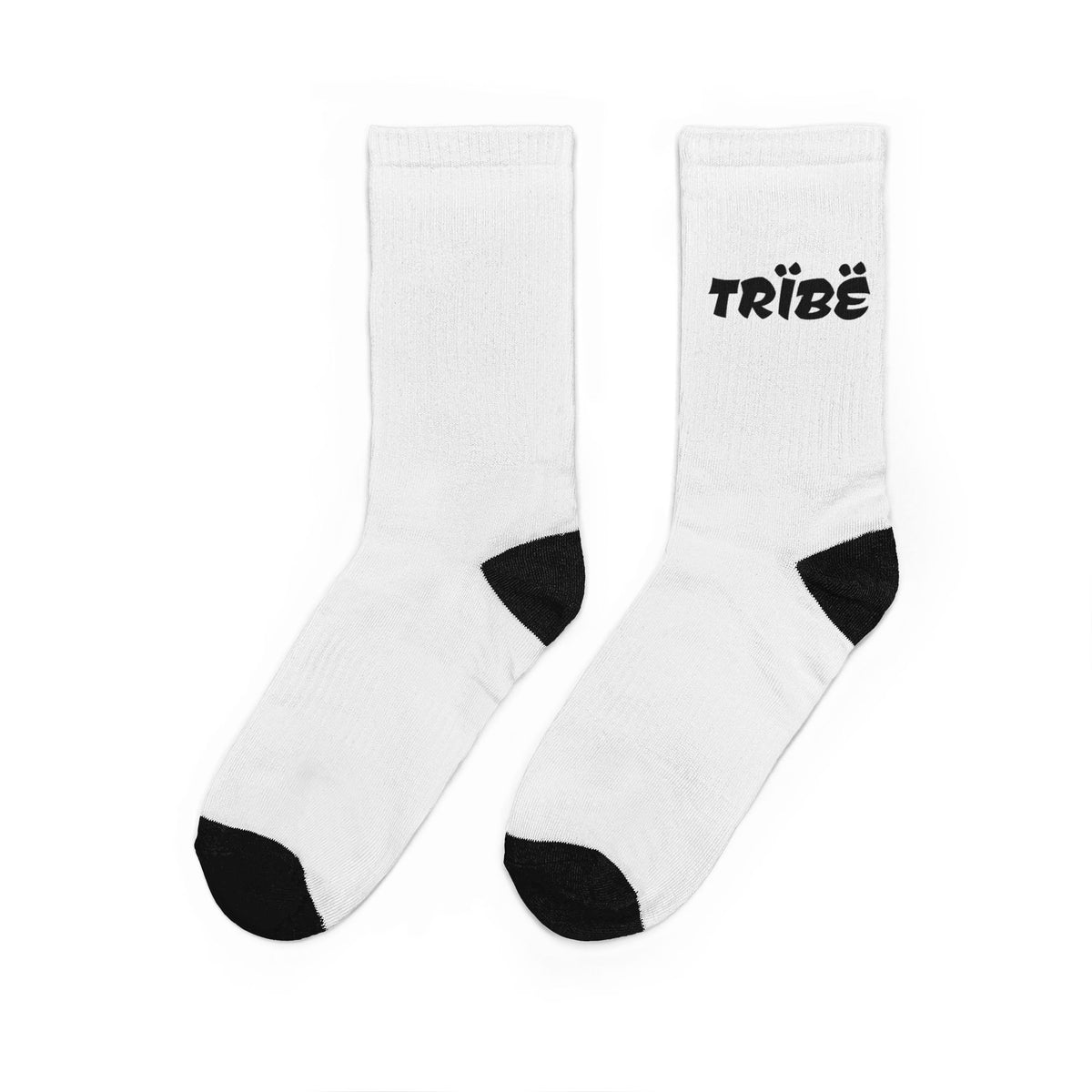 TRïBË Cushioned White Athletic Socks