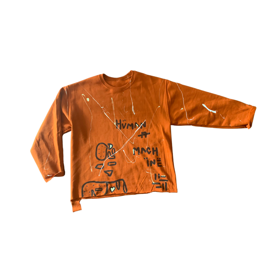 Burnt Orange Human Machine