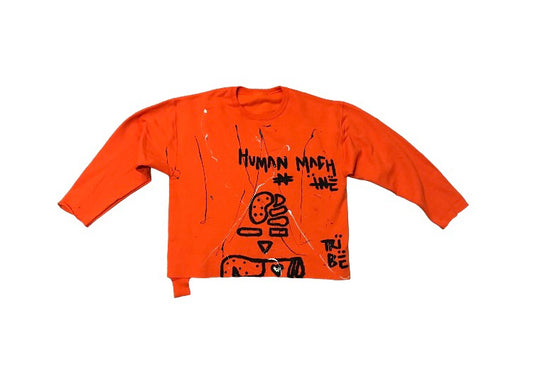 Neon Orange Human Machine