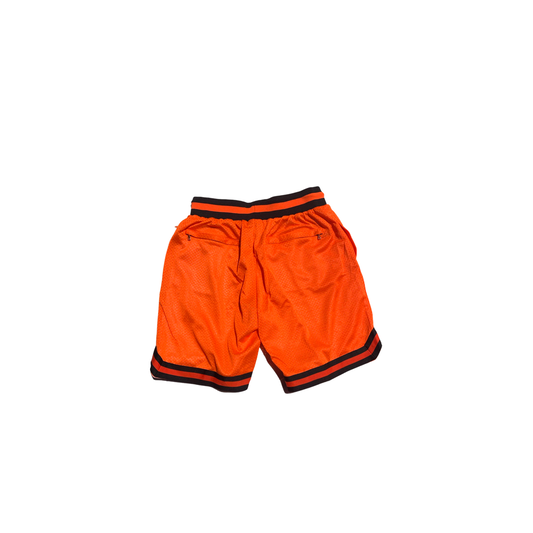 Orange & Black Athletic Shorts